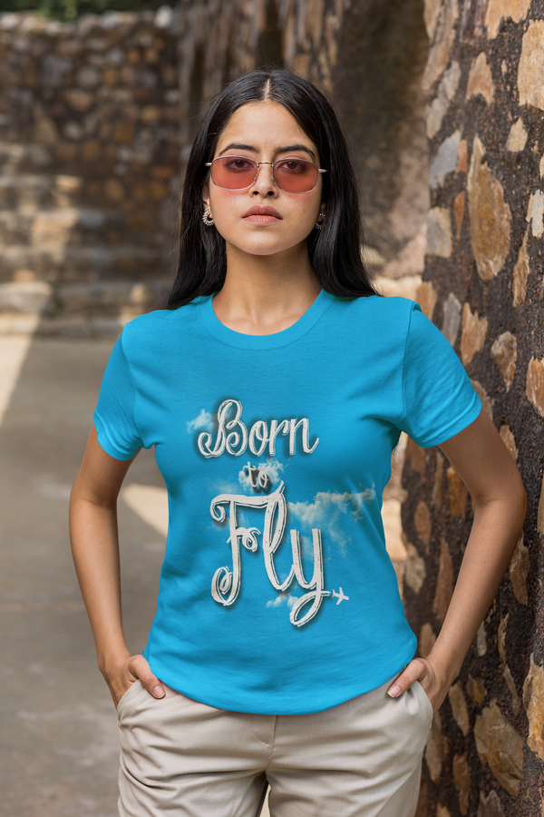 Born To Fly Womens T-Shirt