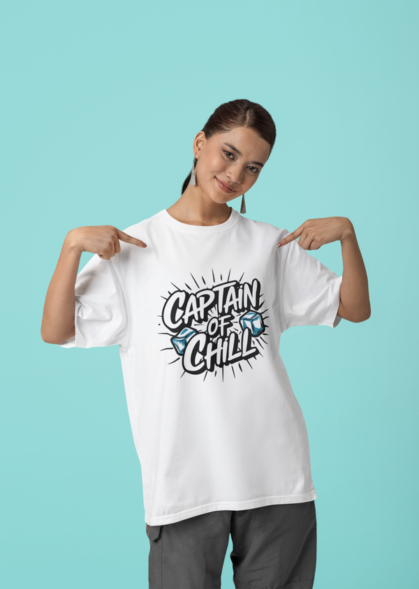 Captain Of Chill Oversized T-Shirt