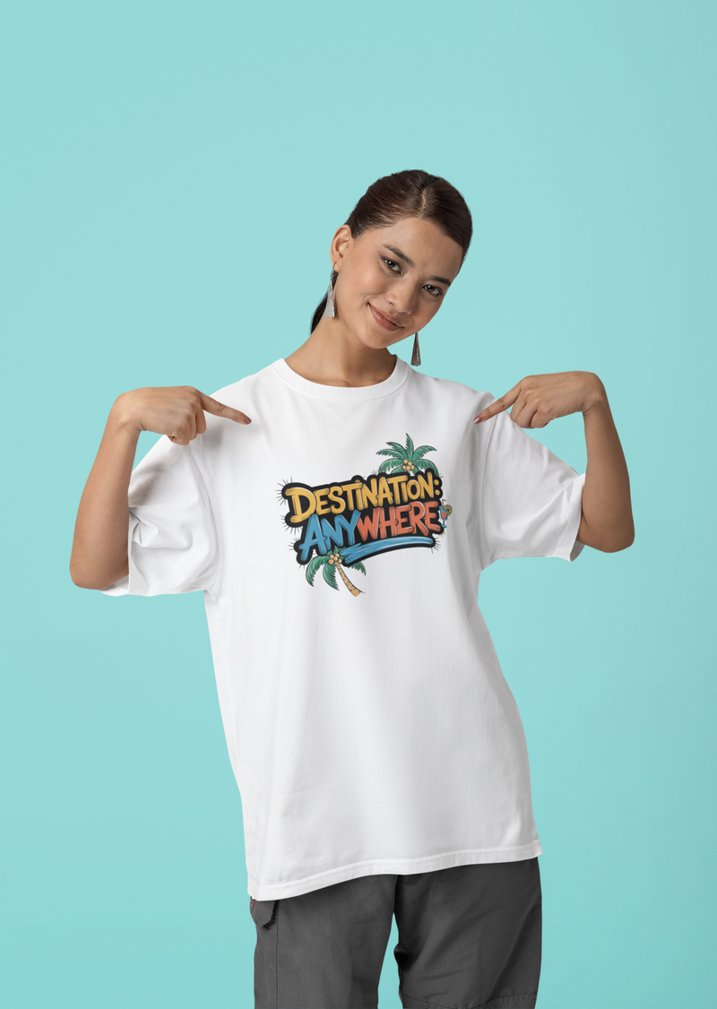 Destination Anywhere Oversized T-Shirt