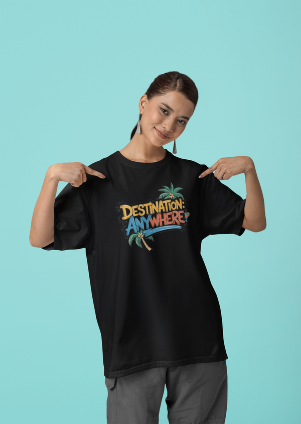 Destination Anywhere Oversized T-Shirt