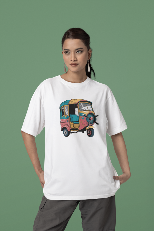 Rickshaw  Oversized T-Shirt