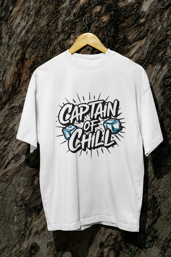 Captain Of Chill Oversized T-Shirt