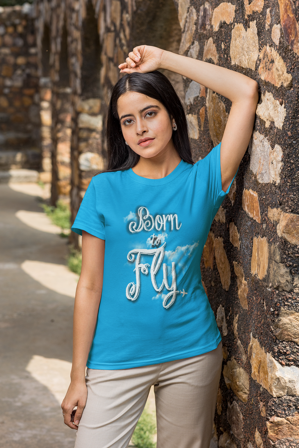 Born To Fly Womens T-Shirt