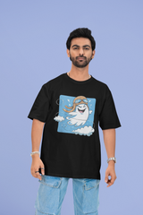 Casper Pilot  Oversized T - Shirt