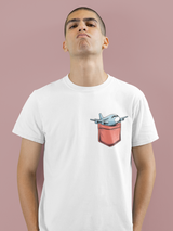 Plane in Pocket T-Shirt