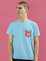 Plane in Pocket T-Shirt